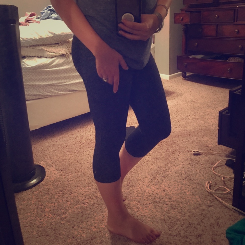 Forever 21 Cropped Workout Pants