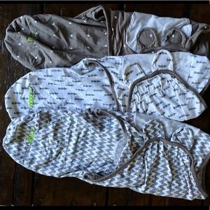 Ziggy Baby sleep swaddles. 3 total. BUNDLE?