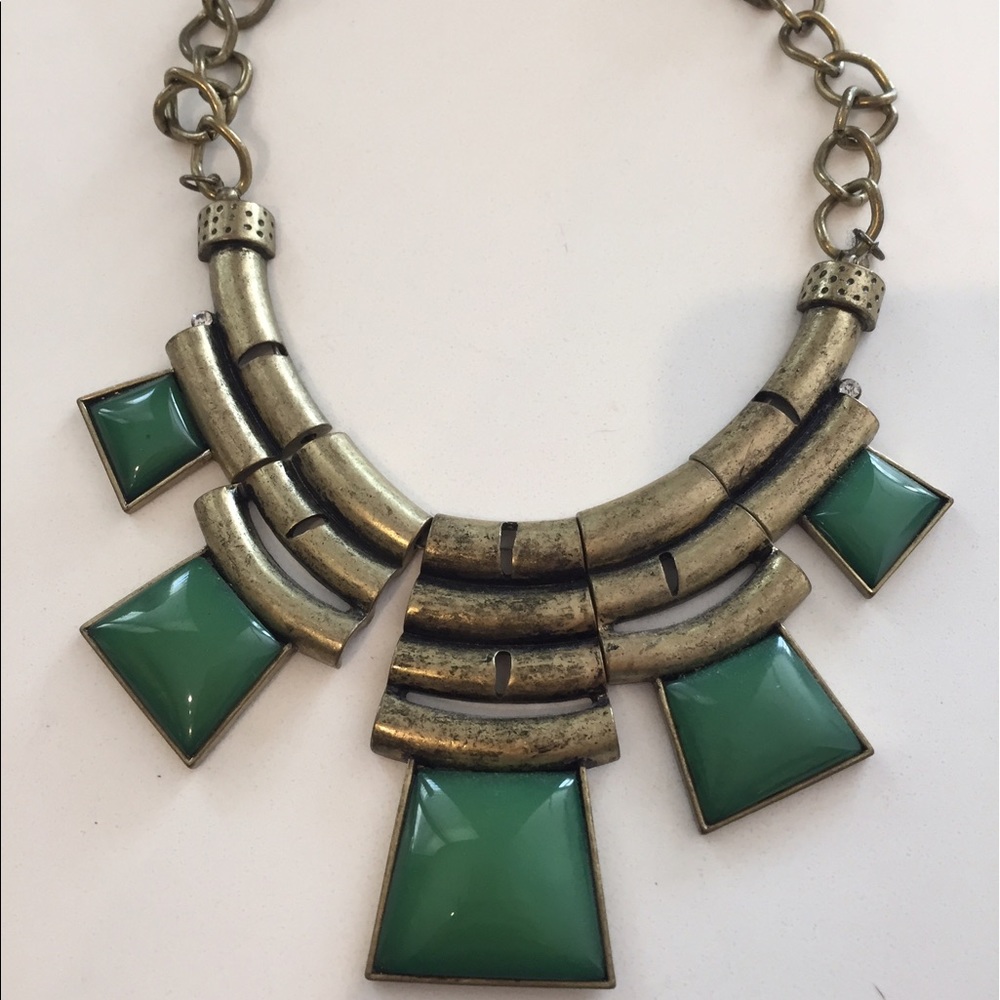 Green necklace