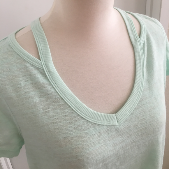 Calvin Klein Women's Performance Mint top Size L - Picture 2 of 5