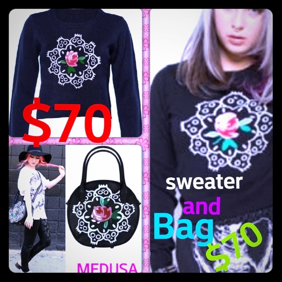 Combo Iron fist sweater and handbag - Picture 1 of 3
