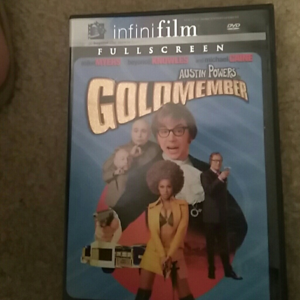 Austin powers gold member dvd