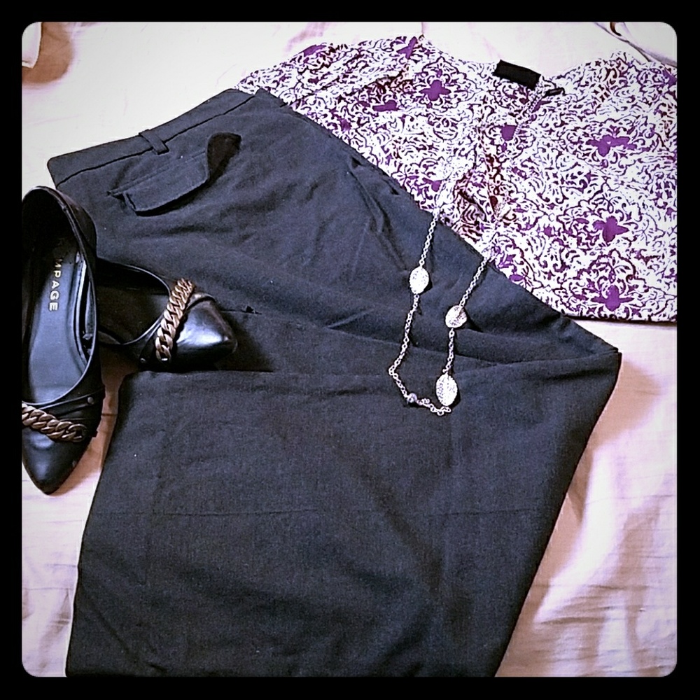 Grey Dress Pants