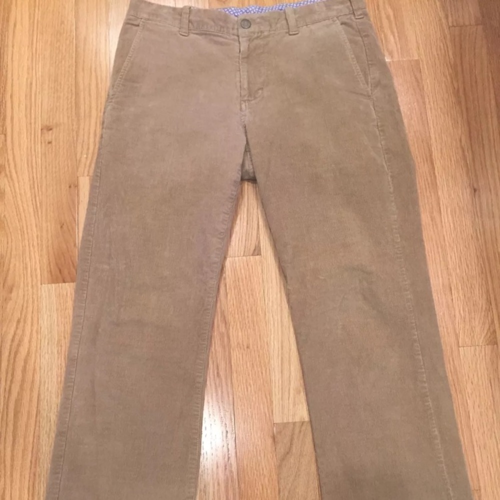 BONOBOS Brown Cotton Corduroy Boot Fit Pant 31/32