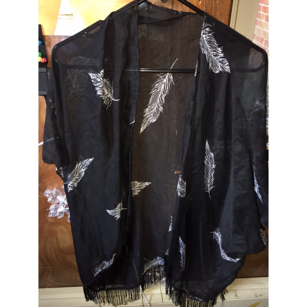 Feather Kimono