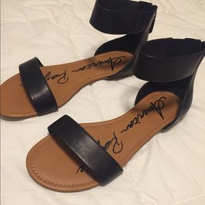 American rag cie black sandals