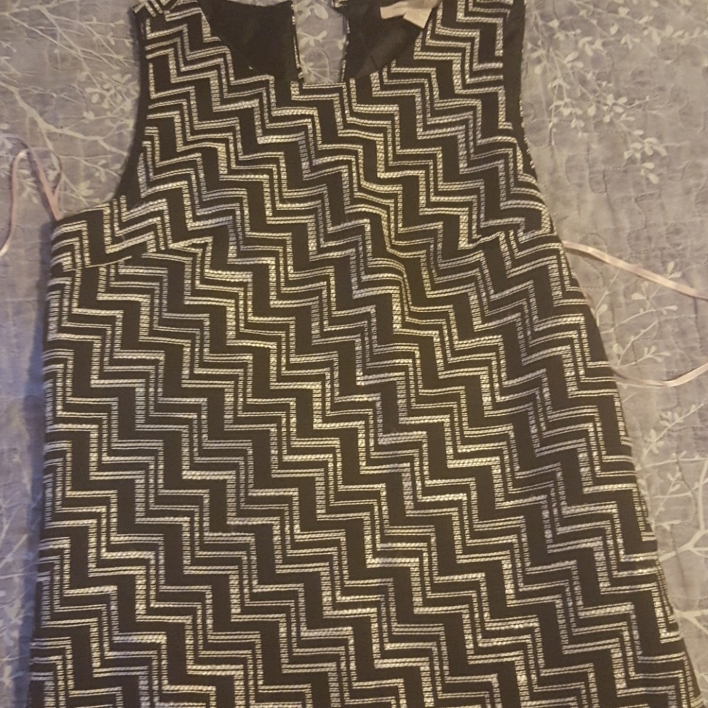 black n white dress