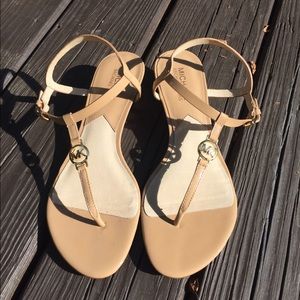 Michael Kors nude sandals size 7.5