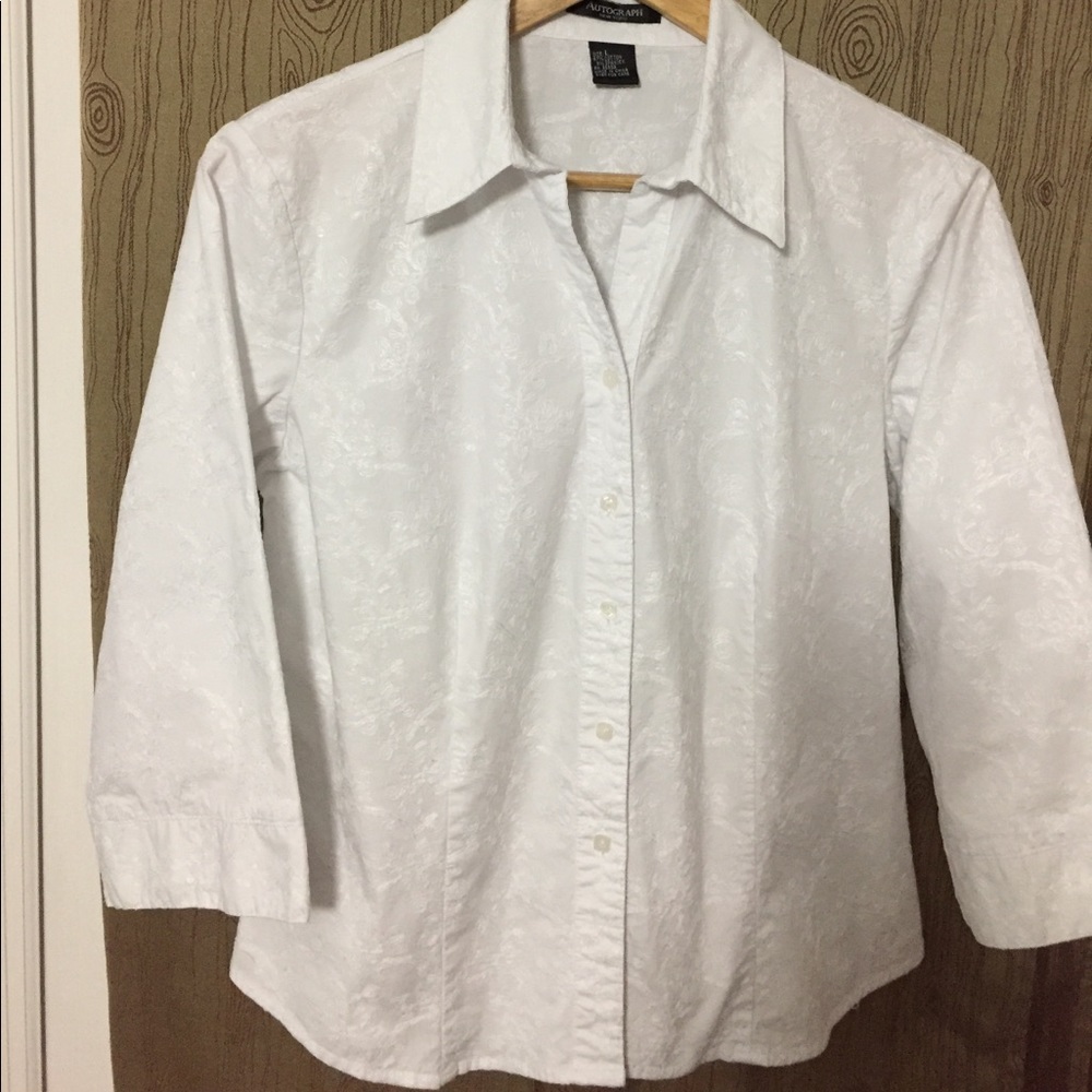 Blouse Jacquard weave