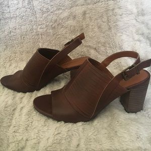 LUCKY BRAND Open Toe Heels