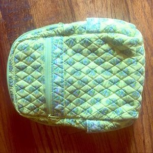 Vera Bradley green small backpack