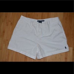 White Raulph Lauren shorts!
