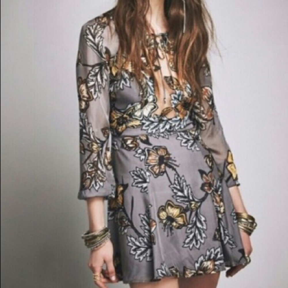 For the love and lemons sierra mini dress