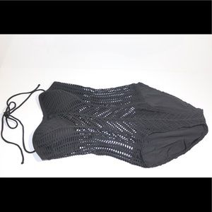 Robin Piccone Sophia Crochet One Piece Swimsuit