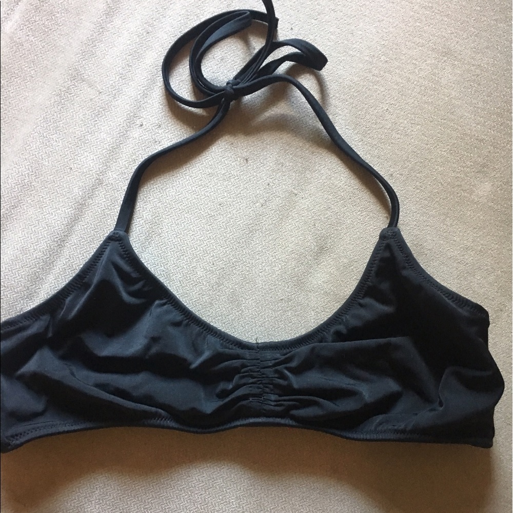 Black Victoria's Secret halter swimsuit top
