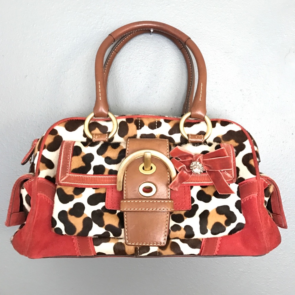 Coach Limited Edition Soho Ocelot Exotic Bag-RARE