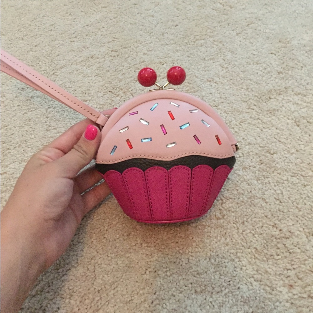 Kate Spade cupcake wristlet
