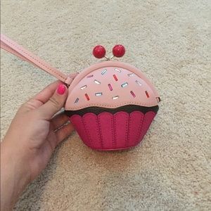 Kate Spade cupcake wristlet