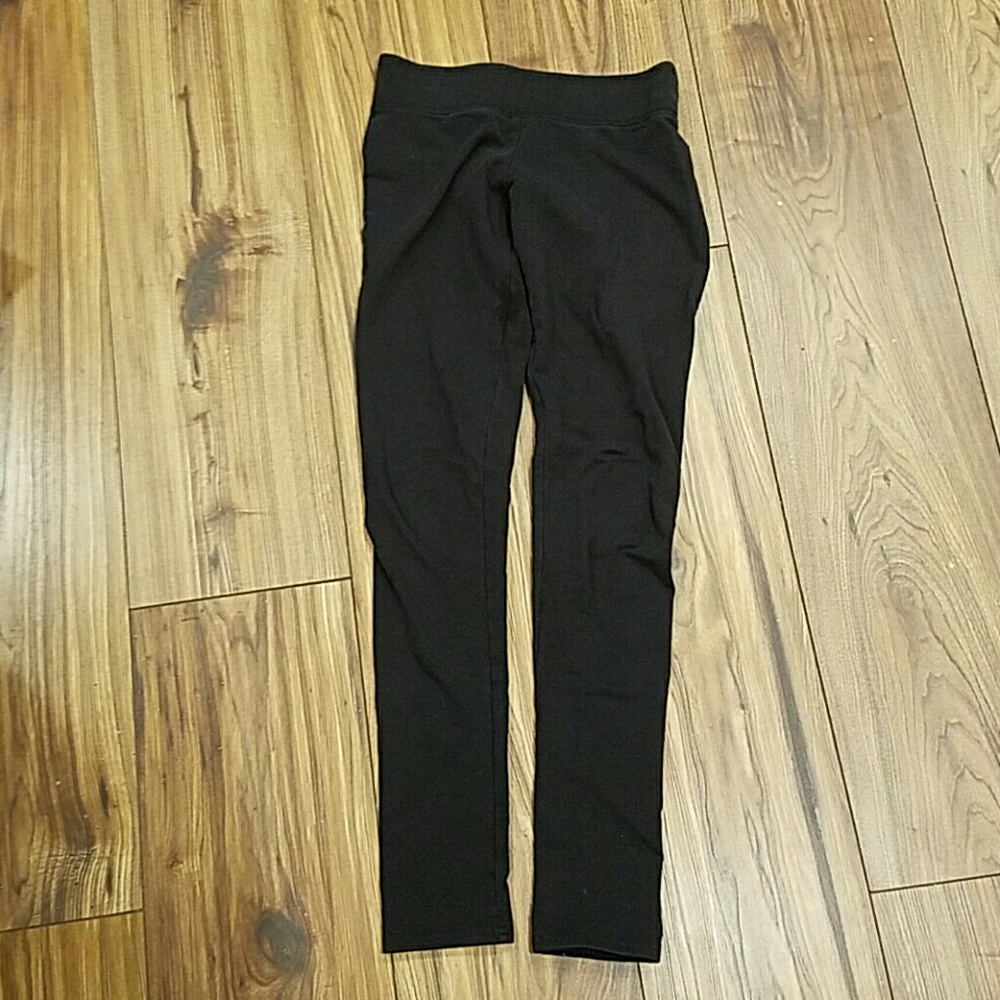 Black garage leggings