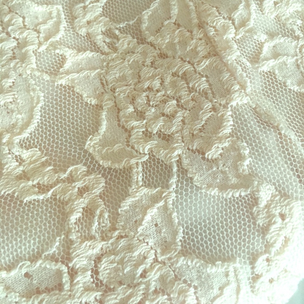 Mesh Lace Flower Bodycon Dress