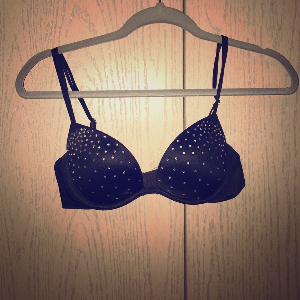 Victoria Secret Pink Blingy Bra Size 34 B