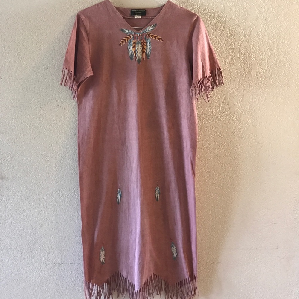 100% Cotton Native American Themed Dress