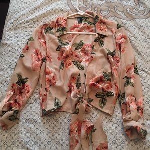 Forever 21 wrap top