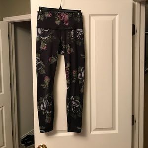 Floral Lululemon leggings