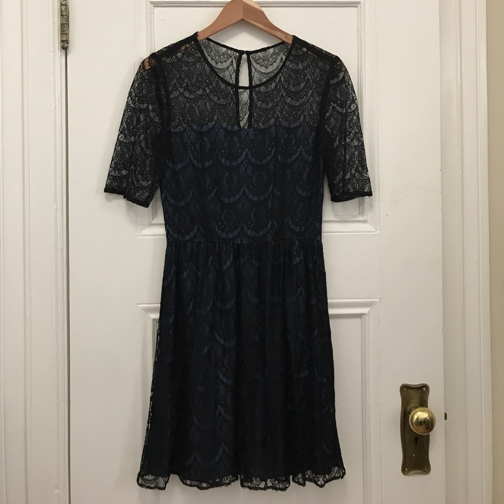 Levi's Lace & Chambray Dress Size S