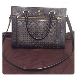 Black Kate spade satchel. Never been used!