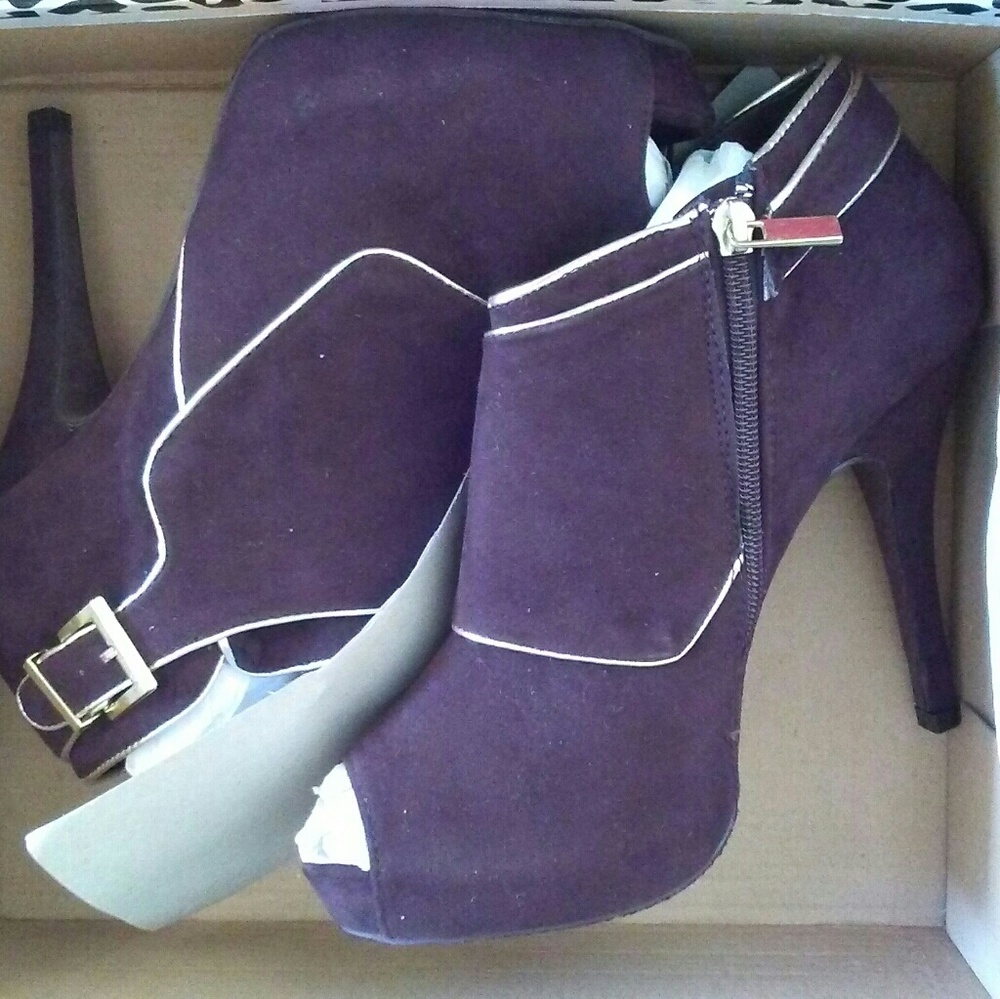 Brown booties