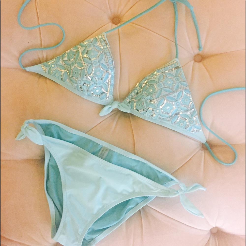 Victoria's Secret bikini top(S) & bottom (M)