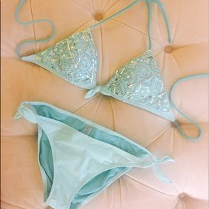 Victoria's Secret bikini top(S) & bottom (M)