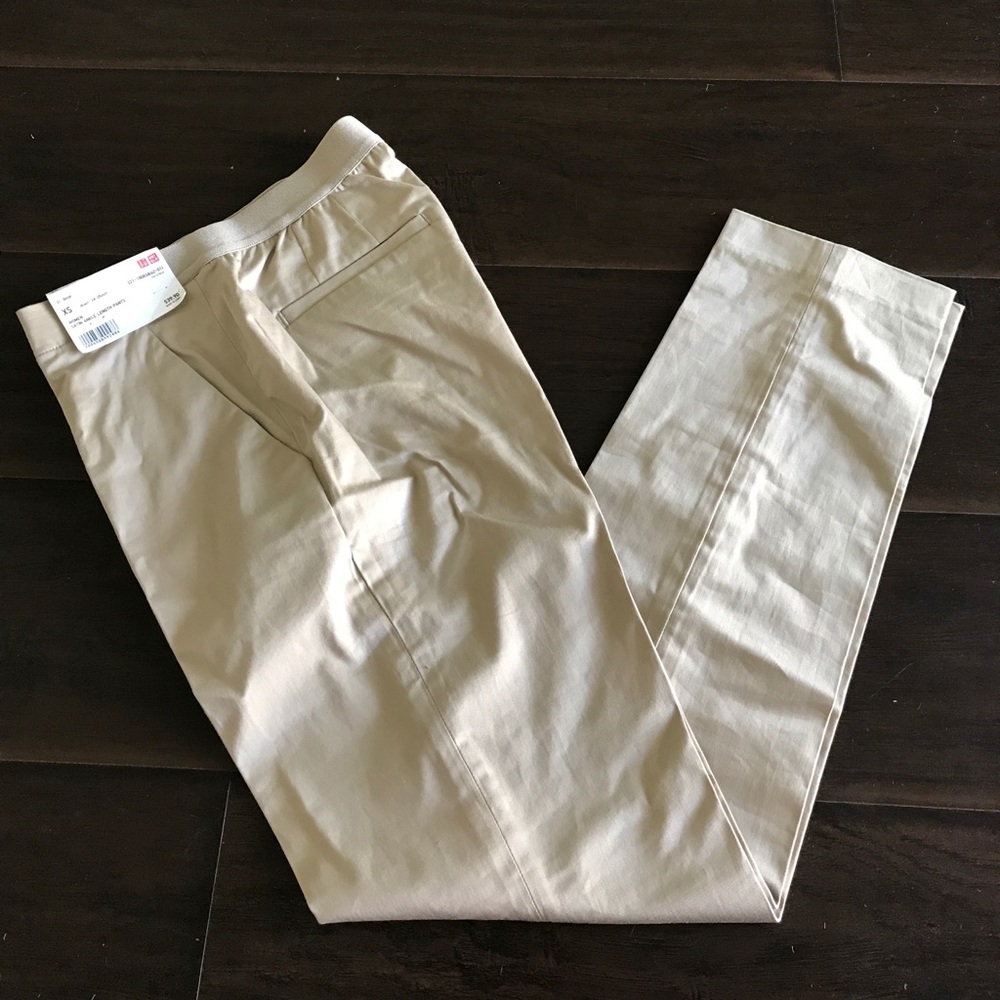 Uniqlo satin ankle length pants