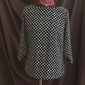 Business Attire: The Limited Black & White Blouse