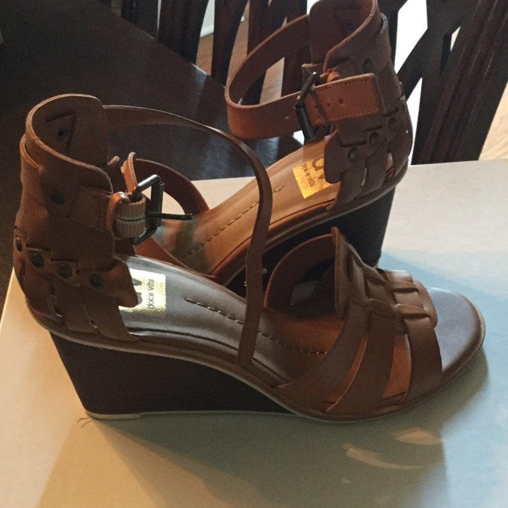 DV wedge sandals.  Worn 1X size 8.5