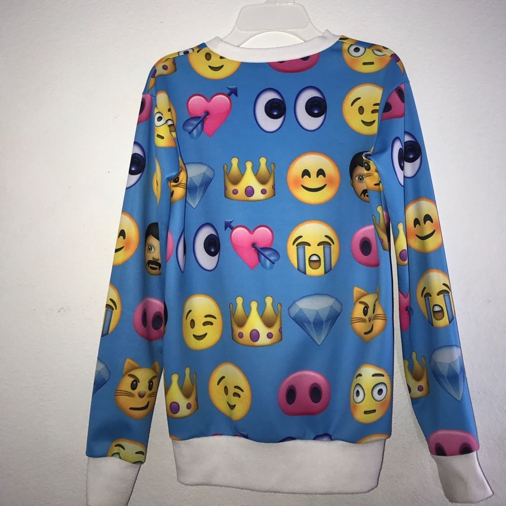 Emoji sweater.