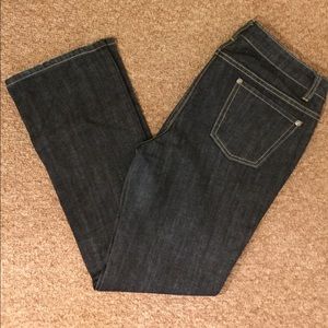 Banana Republic stretch bootcut jeans