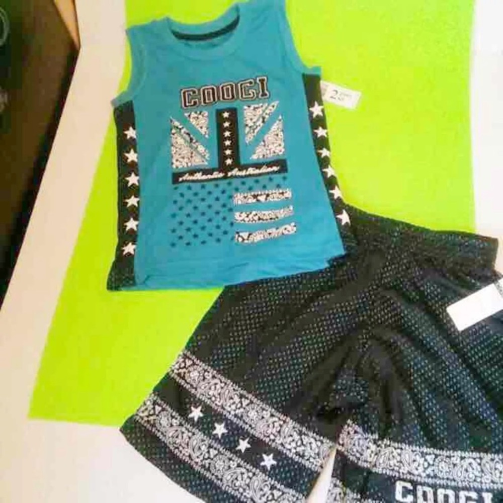 2Pc Coogie Short Set Sz 5/6