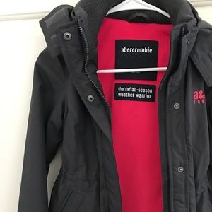 Abercrombie Kids Grey All-Season Weather Warrior
