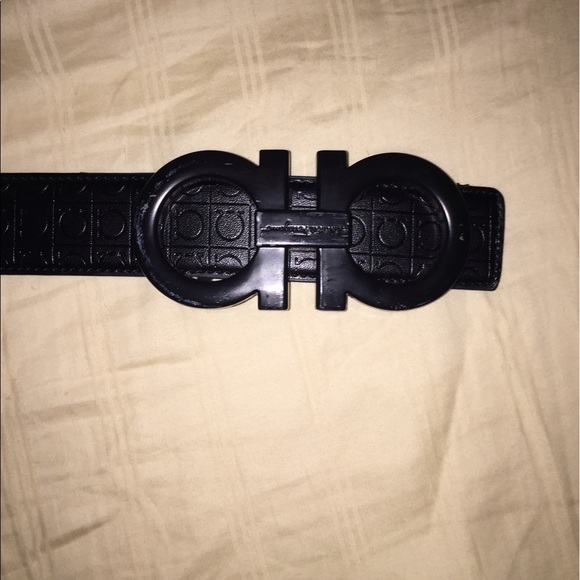 Ferrigamo belt all black - Picture 3 of 3