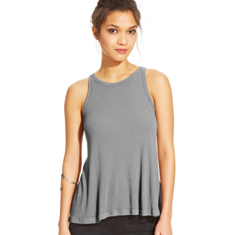 FREE PEOPLE gray tank top!
