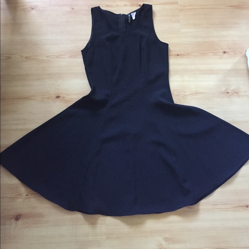 H&M black mini dress