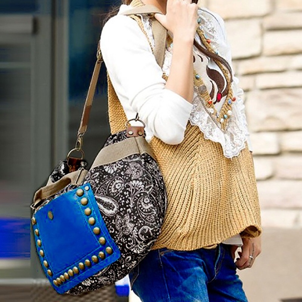 Last One CLOSET CLOSING - Ethnic Style Tote Bag