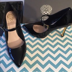 Vince Camuto Black Mary Jane Pumps