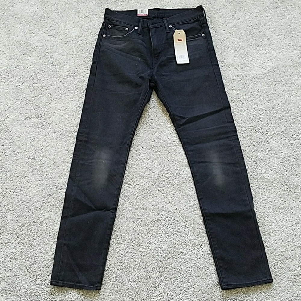 Levi's Denim Skimny Jeans Black with Fading