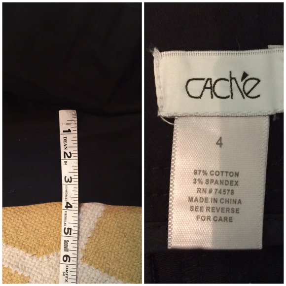 Cache black shorts - Picture 3 of 3