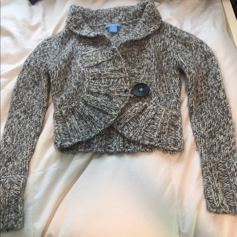 aphOrism Chunky Gray Sweater
