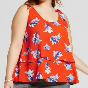 ✔✔Ava and Viv flowy blouse