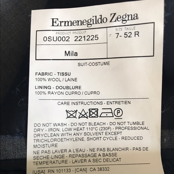 Ermenegildo Zegna gray suit - Picture 3 of 4